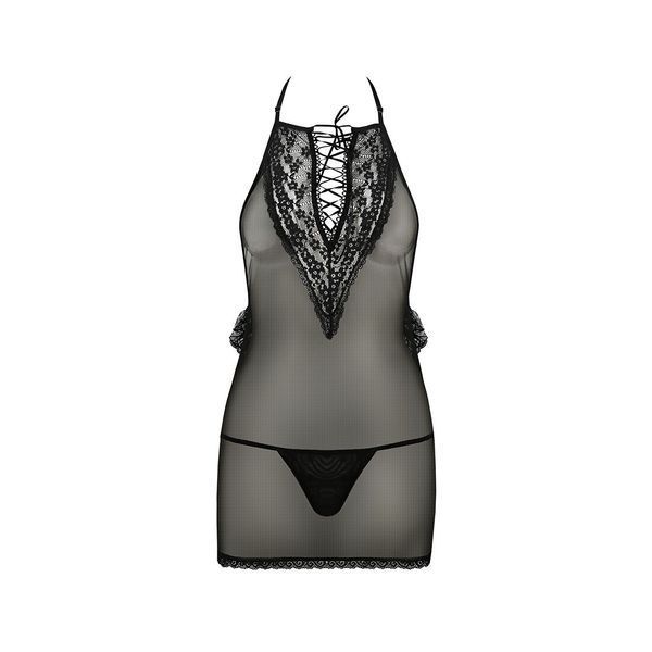 Сорочка прозрачная приталенная Passion ERZA CHEMISE 10528 фото
