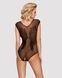 Бодістокінг із великої сітки з мереживом Obsessive B112 teddy XL/XXL 00142 фото 2
