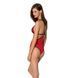 Напівпрозоре боді з мереживом Passion PEONIA BODY 00193 фото 2