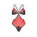 Напівпрозоре боді з мереживом Passion PEONIA BODY 00193 фото 3
