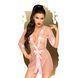 Комплект з прозорим пеньюаром та мініатюрними стрінгами Penthouse - Midnight Mirage Rose 10456 фото 2