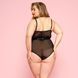 Сексуальне боді JSY &laquo;Пристрасна Лорейн&raquo; Plus Size Black 00145 фото 2