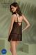Пеньюар Passion DROSERA CHEMISE black 10674 фото 7