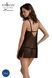 Пеньюар Passion DROSERA CHEMISE black 10674 фото 4