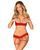 Комплект Obsessive Ingridia 2-pcs crotchless set 10210 фото