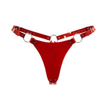 Трусики класичні Feral Feelings - String Bikini Red 11037 фото