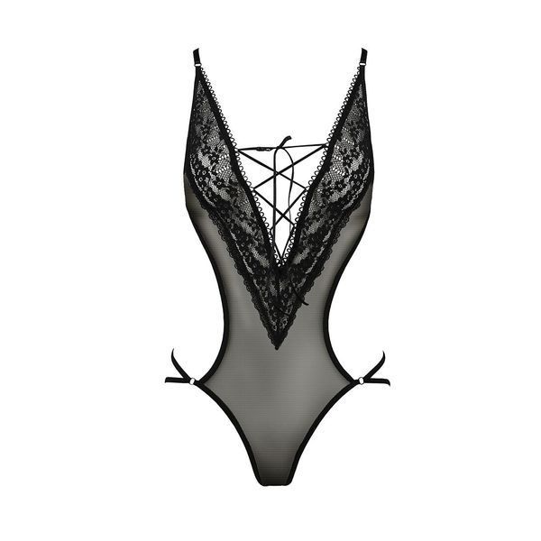 Боді монокіні з декольте Passion ERZA BODY 00001 фото