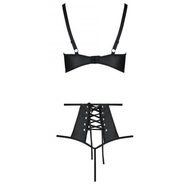 Комплект з екошкіри Passion Tamaris Set black 10403 фото