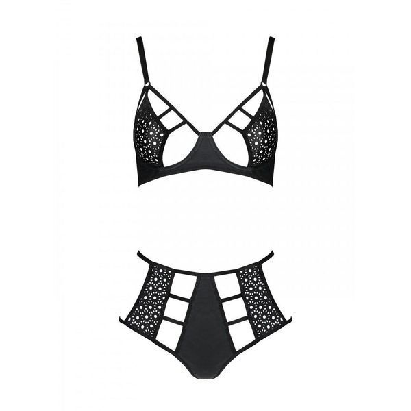 Комплект з екошкіри Passion Tamaris Set black 10403 фото