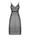 Напівпрозора довга сорочка Obsessive Estiqua chemise 10678 фото 4