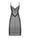 Напівпрозора довга сорочка Obsessive Estiqua chemise 10678 фото 2