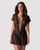 Пеньюар Obsessive Alluria peignoir & thong 10545 фото