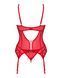 Комплект корсет та стрінги Obsessive Ingridia corset & thong 10908 фото 7