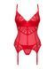 Комплект корсет та стрінги Obsessive Ingridia corset & thong 10908 фото 4