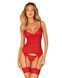 Комплект корсет та стрінги Obsessive Ingridia corset & thong 10908 фото 2