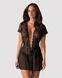 Пеньюар Obsessive Alluria peignoir & thong 10545 фото 3