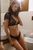 Комплект Passion LEAFA BIKINI black 10411 фото