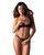 Комплект Obsessive Nutris 2-pcs crotchless set 10212 фото