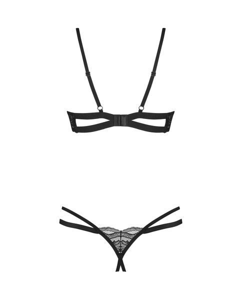 Комплект Obsessive Nutris 2-pcs crotchless set 10212 фото