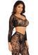 Комплект Leg Avenue Crop top & footless tights 10078 фото 4