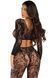 Комплект Leg Avenue Crop top & footless tights 10078 фото 3