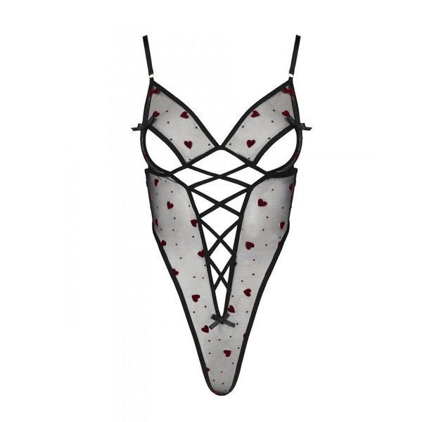Эротическое боди с рисунком Passion LOVELIA BODY 00046 фото