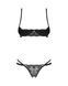 Комплект Obsessive Nutris 2-pcs crotchless set 10212 фото 4