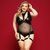 Елегантне боді з екошкіри JSY &laquo;Спокуслива Морган&raquo; Plus Size 00151 фото