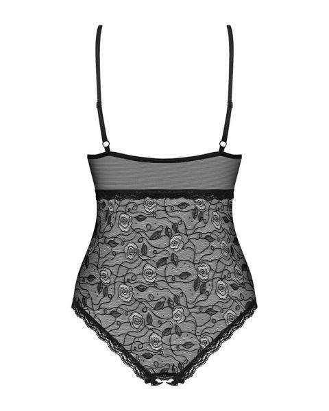 Мереживне боді з доступом Obsessive 818-TED-1 teddy 00153 фото