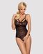 Мереживне боді з доступом Obsessive 818-TED-1 teddy 00153 фото 1