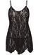 Сорочка бебі-дол Leg Avenue Rose Lace Flair Chemise 10488 фото 3