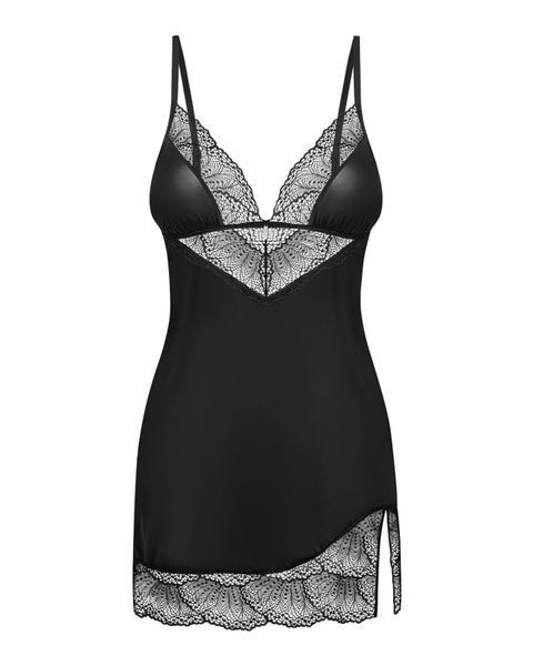 Пеньюар Obsessive Lobellis chemise & thong 10564 фото