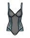Сітчасте боді на кісточках Obsessive Amanta teddy 00162 фото 5