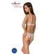 Комплект із бра, трусиків з ажурним декором та відкритим кроком Passion URSULA SET 10191 фото 2