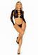 Комплект безшовної білизни Leg Avenue Long sleeve crop top & string 10080 фото 2