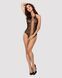 Бодістокінг з ефектом шнурівки Obsessive B113 teddy S/M/L відкрита спина 00127 фото 3