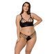 Комплект з екошкіри Passion MALWIA BIKINI 10424 фото 1