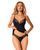 Топ та трусики Obsessive Bella Rou top & panties 10572 фото