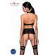 Комплект з еко-шкіри імітація шнурівки Passion NANCY SET 10362 фото 4