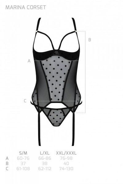 Корсет Passion MARINA CORSET 10936 фото