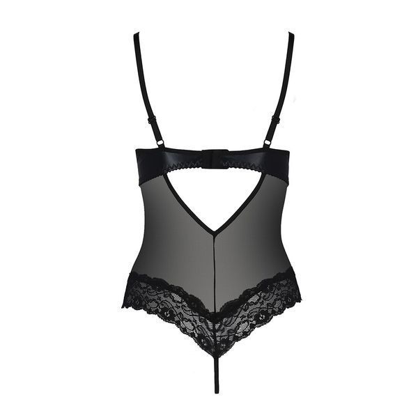 Боді з відкритими грудьми Passion Exclusive NORTH BODY 00032 фото