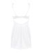 Сорочка Obsessive Amor Blanco underwire chemise & thong 10639 фото 2