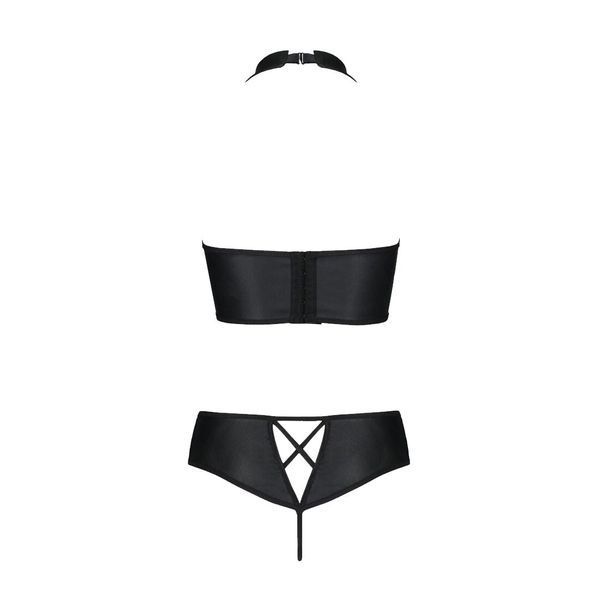 омплект з екошкіри Passion NANACY BIKINI 10429 фото