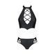 омплект з екошкіри Passion NANACY BIKINI 10429 фото 3