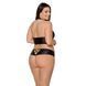омплект з екошкіри Passion NANACY BIKINI 10429 фото 4
