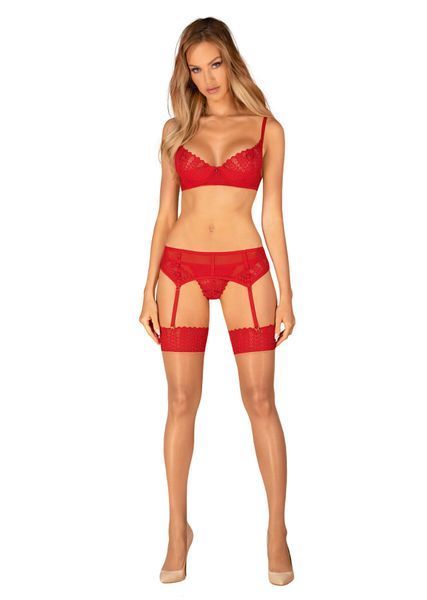 Комплект Obsessive Ingridia 3-pcs set XS/S 10294 фото