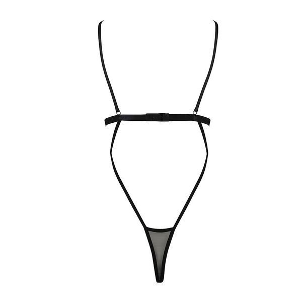 Боді монокіні з відкритими грудьми Passion DIABOLINA BODY 00035 фото