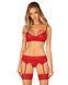 Комплект Obsessive Ingridia 3-pcs set XS/S 10294 фото 1