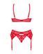 Комплект Obsessive Ingridia 3-pcs set XS/S 10294 фото 2