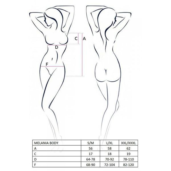 Боді Passion MELANIA BODY 00038 фото